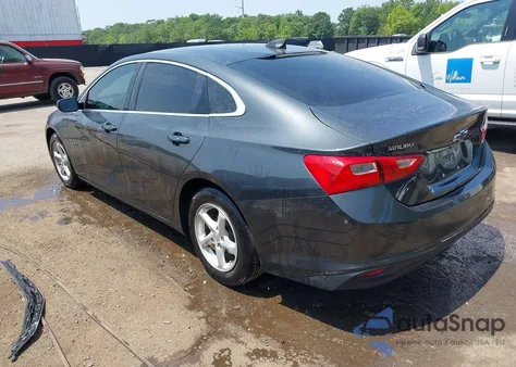 2017 Chevrolet Malibu Ls z USA, uszkodzony, nr VIN 1G1ZB5STXHF165495